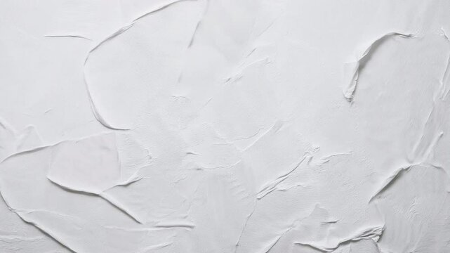 Random white rough plaster wall texture background