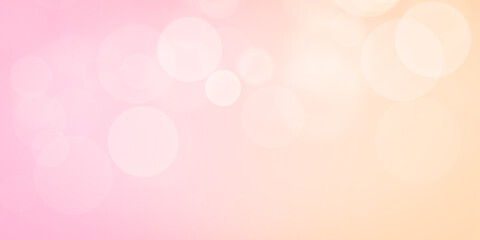 pink abstract background with bokeh