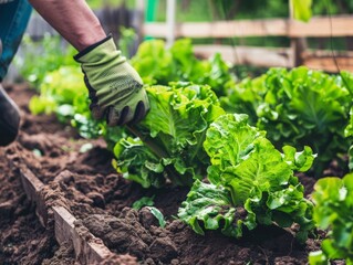 The Summer Salad: A Guide to Cultivating Lettuce and Growing Herbs and Vegetables for Self-Sufficien