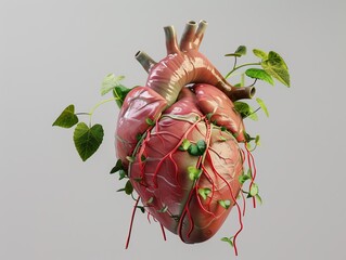Exploring the Emotional Depths of Cotyledons Heart in  
