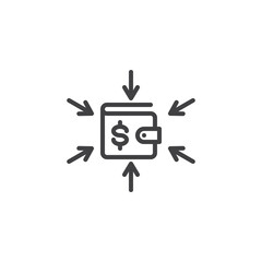 Revenue Streams line icon