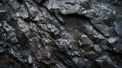 Close-up photo of a rocky texture. AI generated.