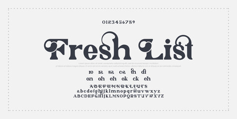 Modern Bold Font. Sans Serif Font. Regular Italic Uppercase Lowercase Typography urban style alphabet fonts for fashion, sport, technology, digital, movie, logo design, vector illustration