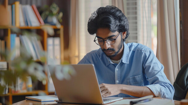 Professional in video conference call, making notes in a planner. Telecommuting, business meeting, digital collaboration - Powered by Adobe