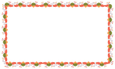 Frame template for christmas season celebration, christmas wreath concept