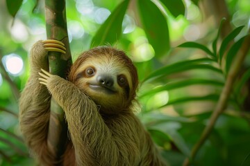 Fototapeta premium Two-Toed Tree Sloth