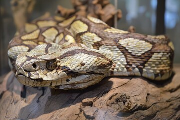 Fototapeta premium West African Gaboon Viper