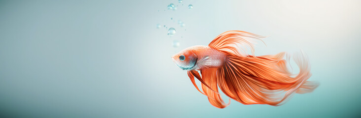 Fototapeta premium Beautiful Red Fish