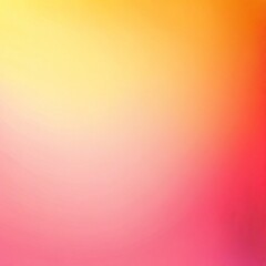 Obraz premium Light yellow light red vibrant grainy gradient blur background