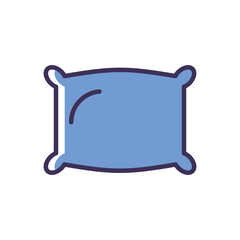 Pillow vector icon