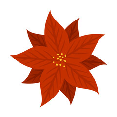 hand drawn christmas flower and wreath, Christmas Flowers, ornament