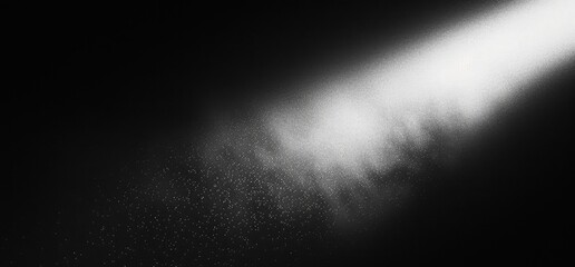 Spotlight in Dark Room