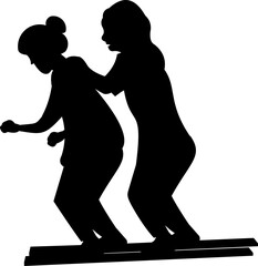 Clogs Competition Silhouette