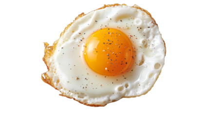 fried egg on transparent background