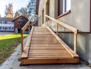 Access for All: The Inclusive Design of a Wooden Wheelchair Ramp