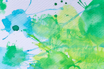 青色と緑色の背景