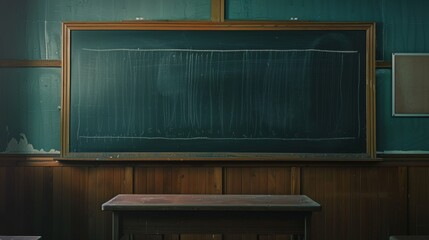 Blackboard of the Classroom