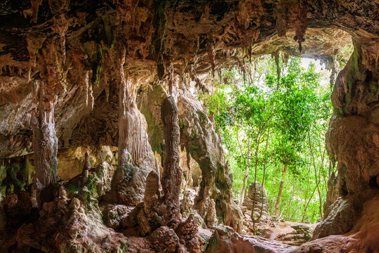 Ancient cave in Krabi, Thailand