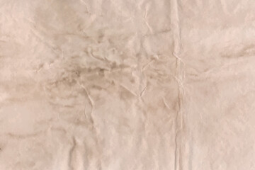 old parchment paper sheet vintage aged or texture isolated background.  crumpled, backgrounds, beige, material, textured, old, abstract, paper, brown paper, vector, paper scroll, folded, handmade 
