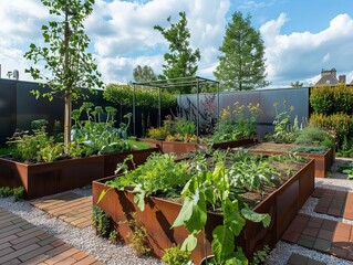 Urban Oasis: Elevating Your Garden with Raised Brick Beds