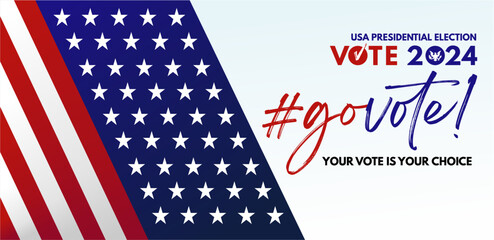 Obraz premium usa vote banner-2.eps