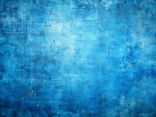 Obraz premium blue grunge background, Grunge blue background with space for text
