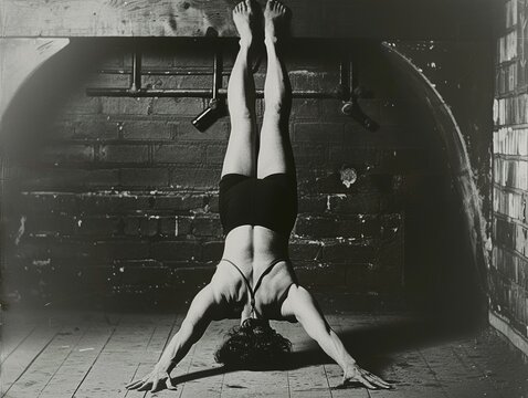 Inverted Thigh Stretch: Mastering the Back-Bend Angle Exercise in  