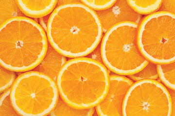 Orange shape created from vector