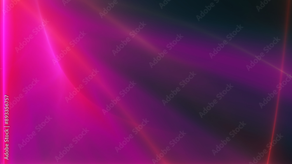 Canvas Prints background neon line wave illustration