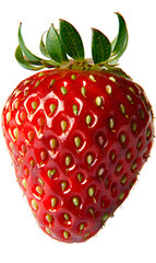 Strawberry isolated on transparent background