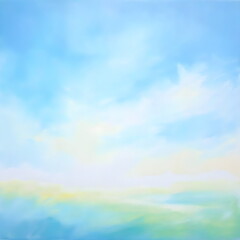 Obraz premium blue sky with clouds