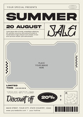 Summer Fashion Sale Flyer