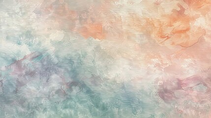 Obraz premium Ethereal wallpaper with light brush strokes and a watercolor-like texture