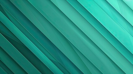 Obraz premium Teal background with diagonal stripes creating a cool and calming wallpaper