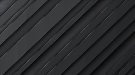 Obraz premium Charcoal wallpaper with diagonal stripes for a sophisticated and dark background