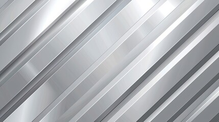 Obraz premium Diagonal pastel striped silver background perfect for a modern wallpaper