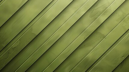 Obraz premium Diagonal striped olive green background perfect for an eco-friendly wallpaper