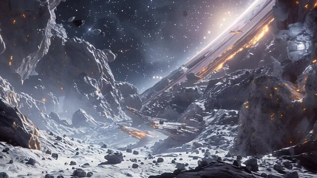 Astronomical Marvels in Deep Space