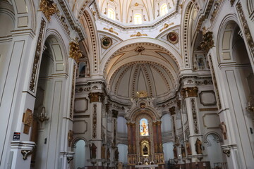 Altea, Spain Inside of Our Lady of Consuelo church in Altea,