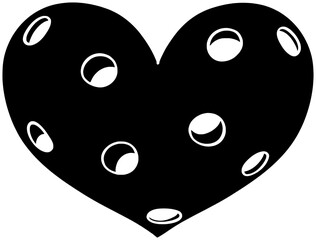 racket illustration sport silhouette equipment logo play icon pickle outline ball pickleball game exercise match competition activity tournament paddle shape hobby racquet american for vector graphic 