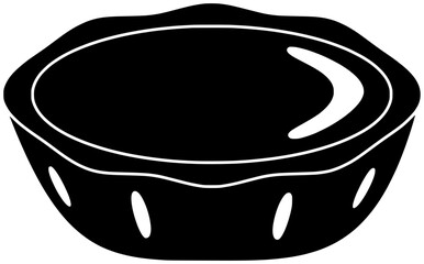 sweet illustration cake silhouette tart logo egg icon custard outline bakery tasty pastry portuguese pie dessert snack breakfast delicious shape traditional cream golden for vector graphic background