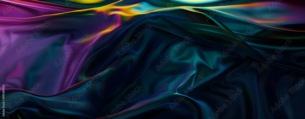 Canvas Prints dark banner with colorful highlights.