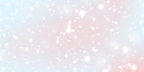 christmas background with snowflakes