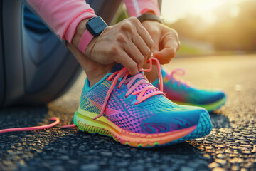 Morning Run Shoe Prep