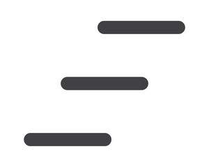 Obraz premium Hamburger menu icon, buttons for website, UI navigation, mobile app, presentation. Vector design elements and user Interface icons.