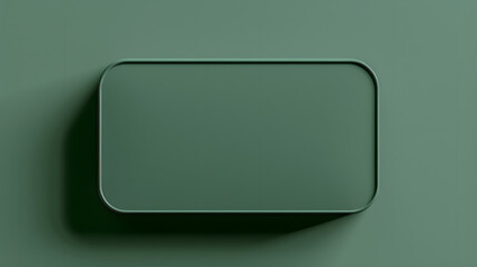 a simple green rectangle with rounded corners