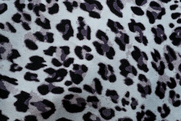 Abstract background, fabric texture with leopard pattern