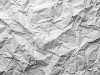 crumpled paper texture, white crumpled and creased paper poster texture background