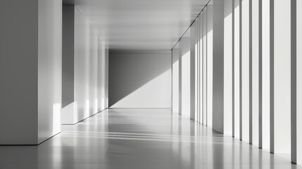 Fototapeta premium Abstract compositions using reflections that emphasize shapes