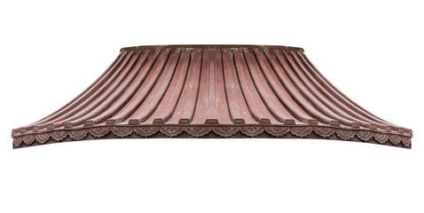 Brown chinese style roof © Ratchapon